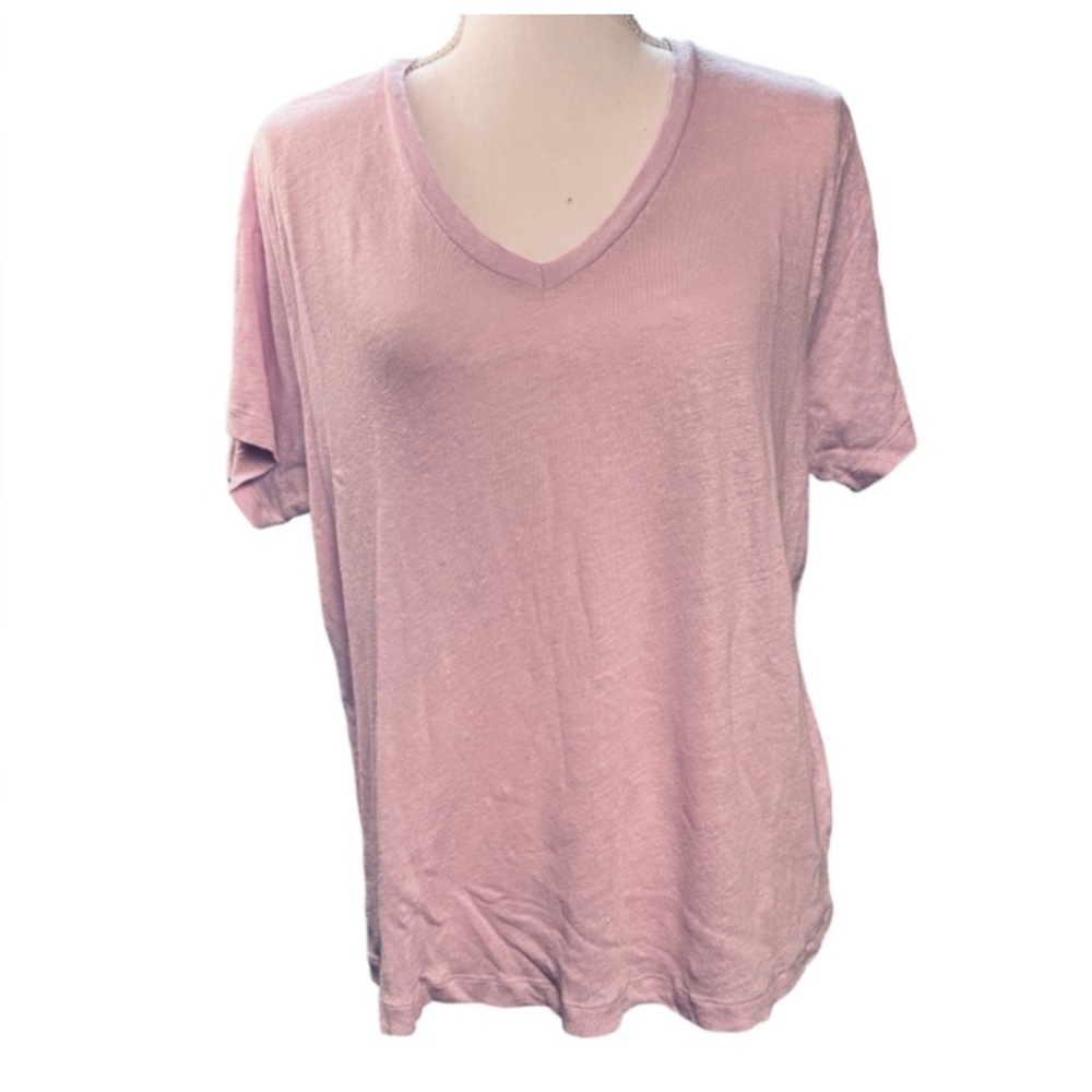 Vineyard Vines 100% Linen T-Shirt in Lavender Sea Grape Size‎ L